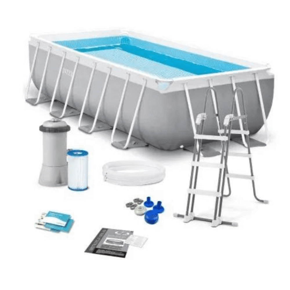 Inflatable Intex Swimming Pool - Perfect for Family Fun!