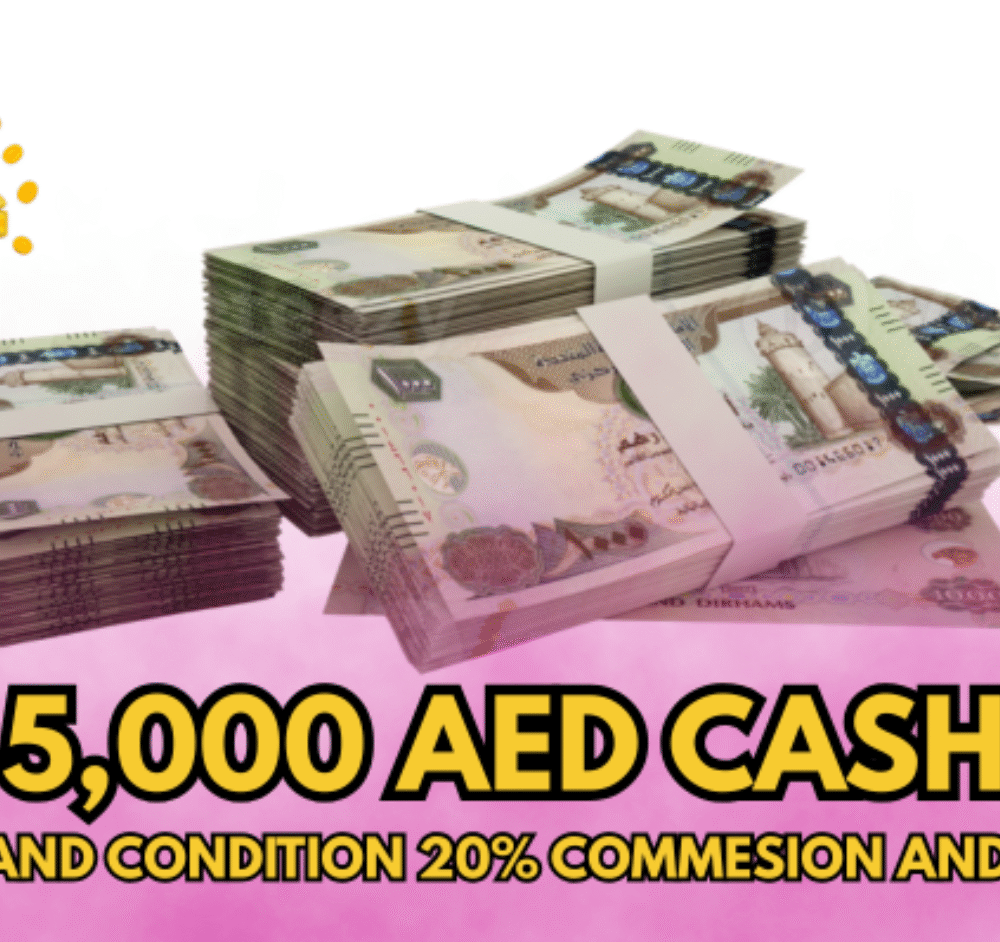 Mega 5,000 Dirhams Cash Draw!