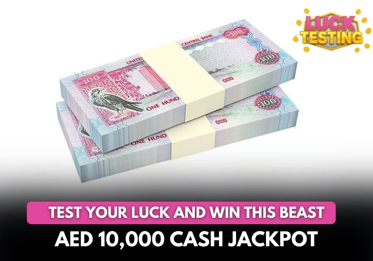 AED 10,000 Cash Jackpot