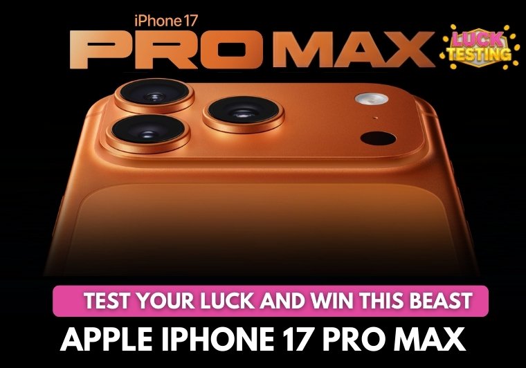 iPhone 17 pro max 256gb
