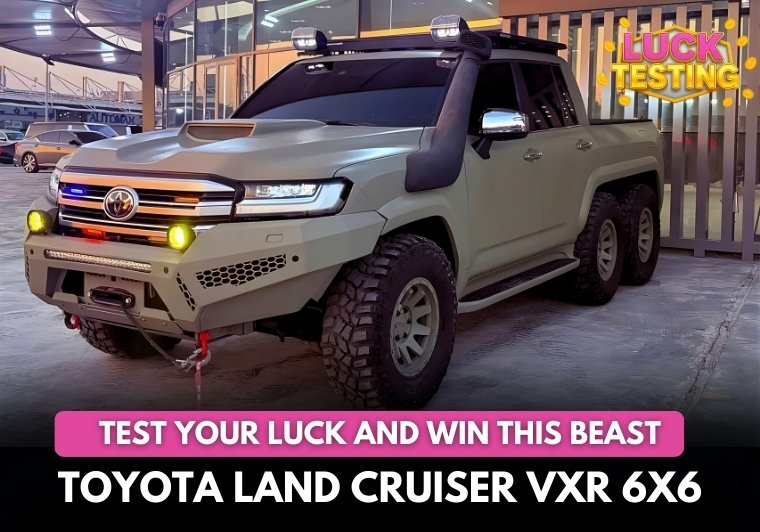 Toyota Land Cruiser VXR 6X6